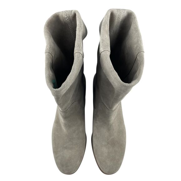 Sole Society Women's Calanth Boots Size 8.5M Suede Leather Folded Cuff Booties - Picture 4 of 12